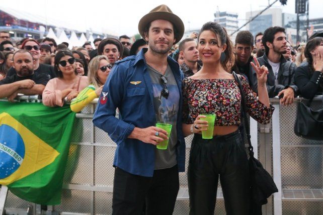 Guilherme Winter y Giselle Itié