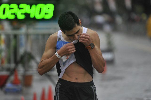 Darío Ríos fue el primero en llegar.