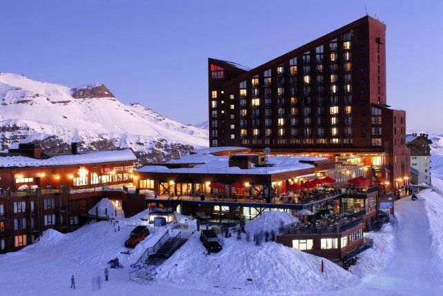 El hotel Valle Nevado y su muy buen servicio.