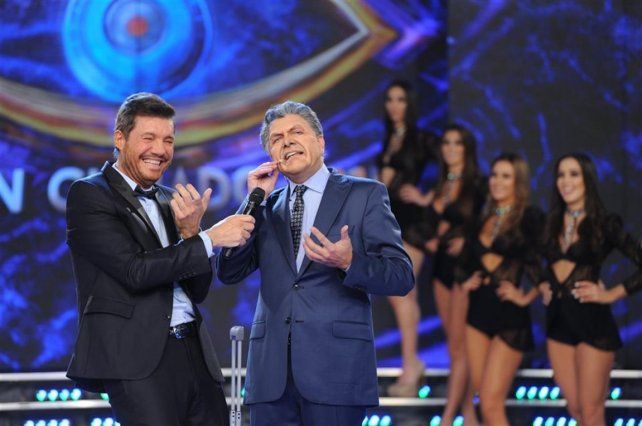 Tinelli y Freddy Villarreal, el imitador de Macri.