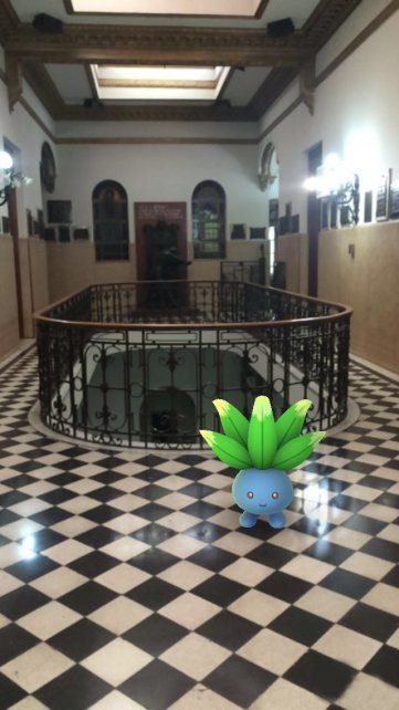 La redacción de La Capital sufrió una invasión de pokemones. 
