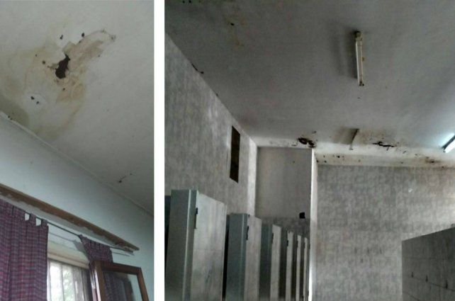 Las condiciones edilicias del Hogar de Menores Varones de Baigorria.