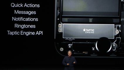 Apple presentó hoy su nuevo modelo del iPhone en su sede central en San Francisco.