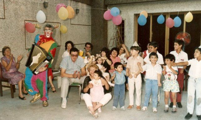 Plin, animador de fiestas infantiles.