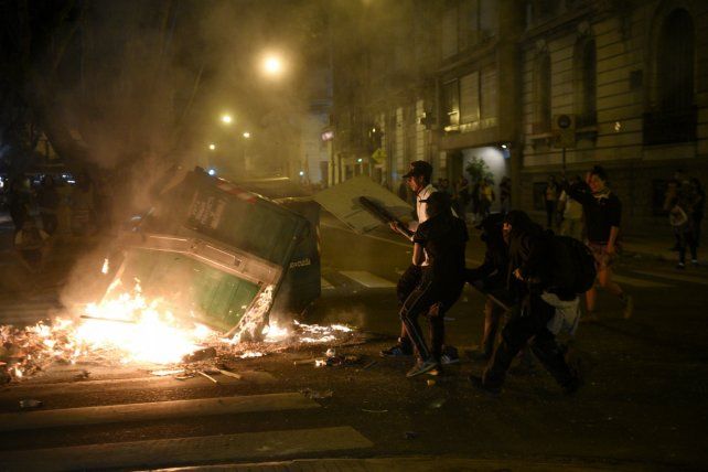 Los incidentes se produjeron cerca de la Catedral.