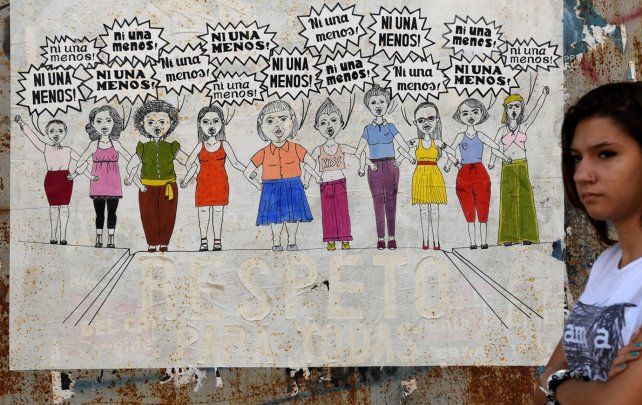 La marcha es contra la violencia de genero y los femicidios.