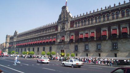 El Palacio de Gobierno en el Centro Histórico de la ciudad. 