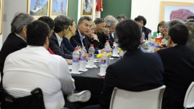 Macri, en reunión de gabinete.