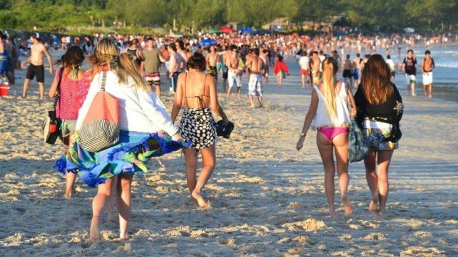 Las playas de Ferrugem, en Brasil.