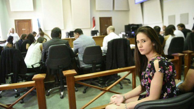 Sabrina Geissler, viuda de Jonatan Herrera.