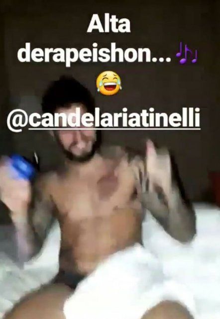 Así fue el video que publicó el jugador de primera división.