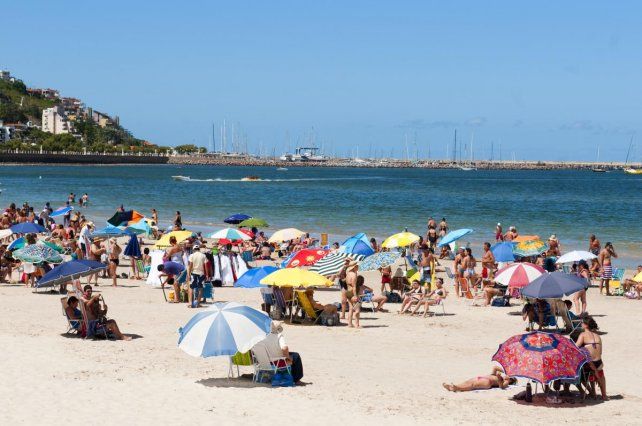 La Rinconada, una de las playas céntricas. 