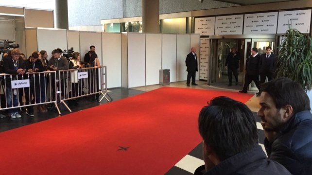 La alfombra roja, en el City.