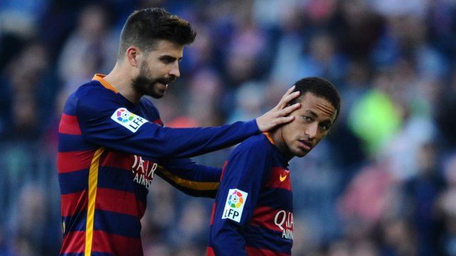 <b> Revelación.</b> Piqué se refirió a la continuidad de Neymar en el Barcelona.&nbsp;