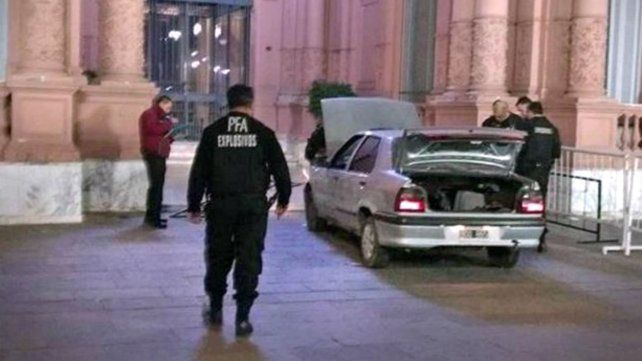 Ordenaron reforzar la seguridad en la Casa Rosada