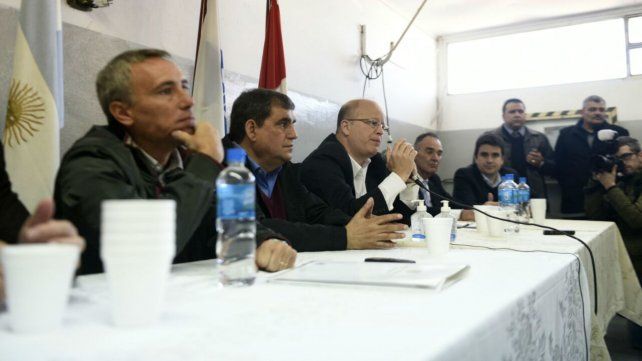El ministro Contigiani, presente en la reapertura.