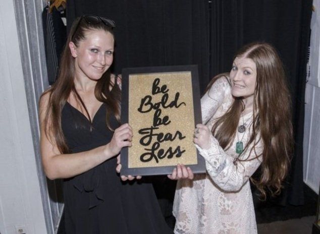 Las hermanas realizaron una absurda competencia.